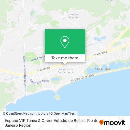 Espaco VIP Tanea & Olivier Estudio de Beleza map