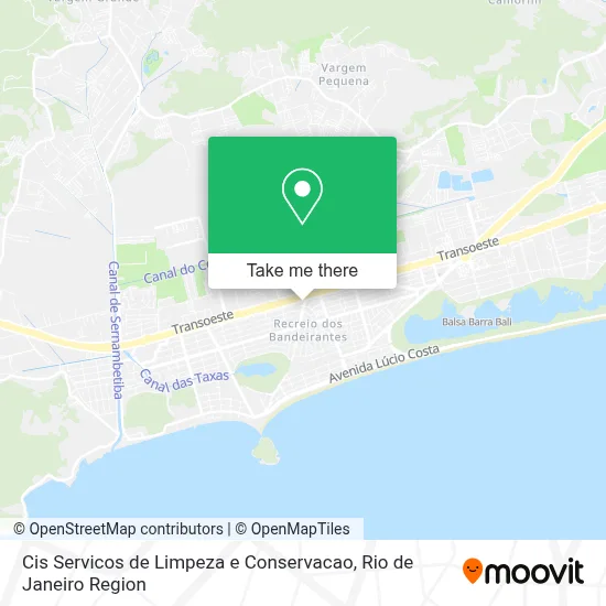 Cis Servicos de Limpeza e Conservacao map