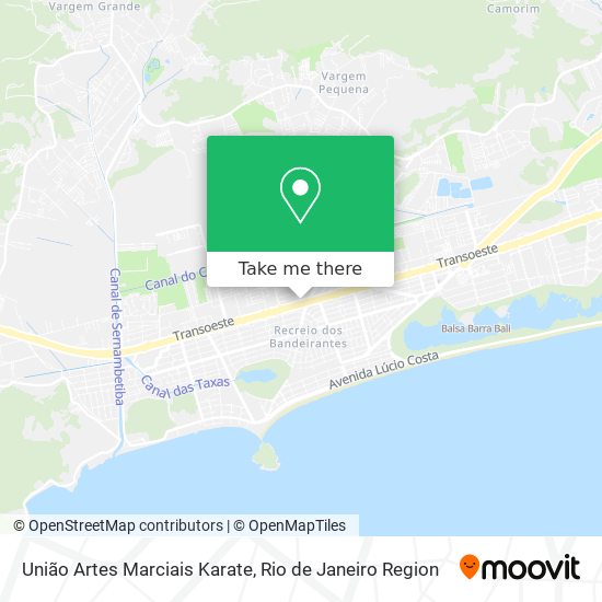 União Artes Marciais Karate map