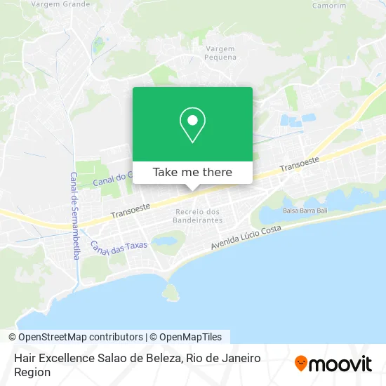 Hair Excellence Salao de Beleza map