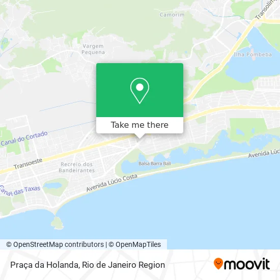Praça da Holanda map