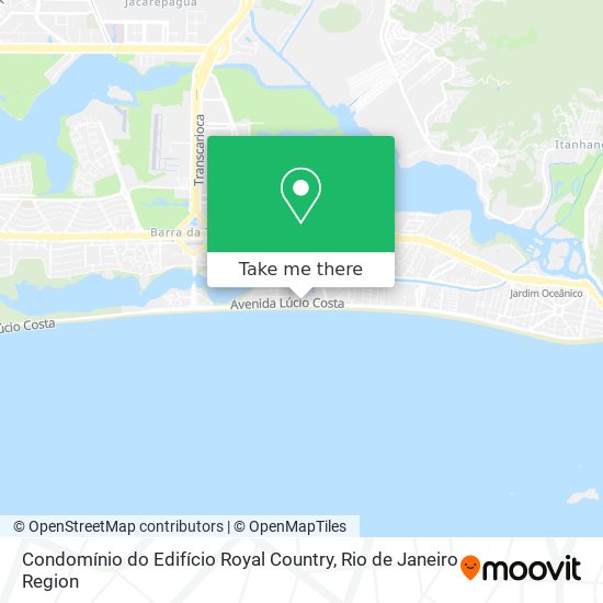 Condomínio do Edifício Royal Country map