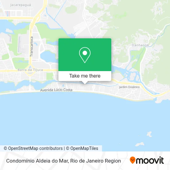 Condomínio Aldeia do Mar map