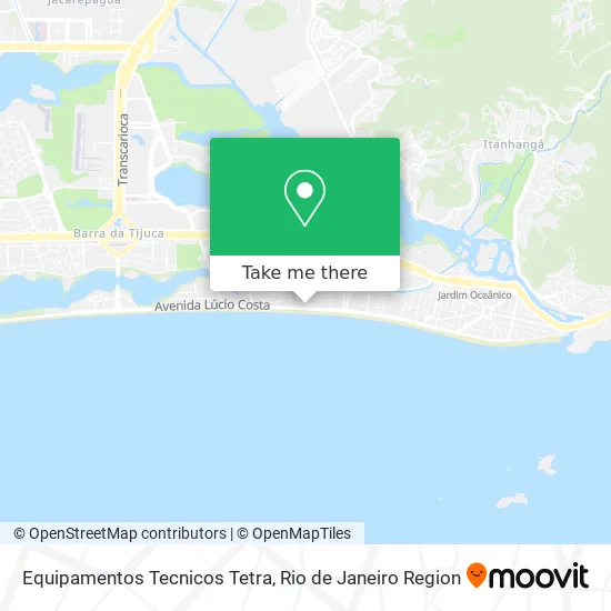 Equipamentos Tecnicos Tetra map