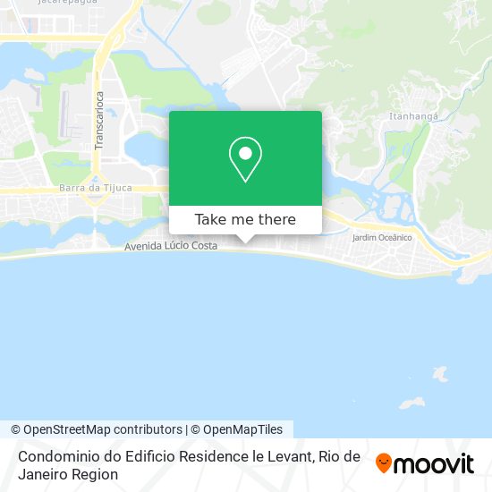 Condominio do Edificio Residence le Levant map