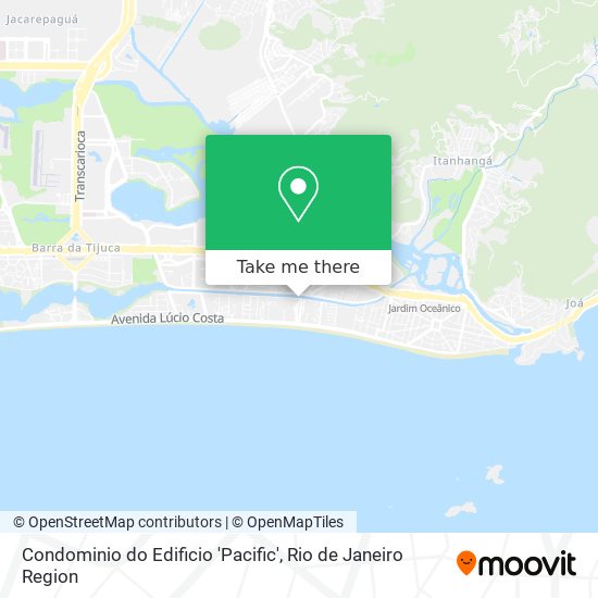 Condominio do Edificio 'Pacific' map