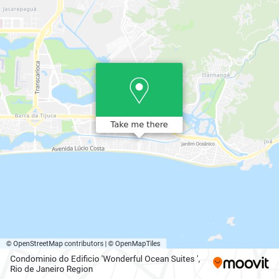 Mapa Condominio do Edificio 'Wonderful Ocean Suites '