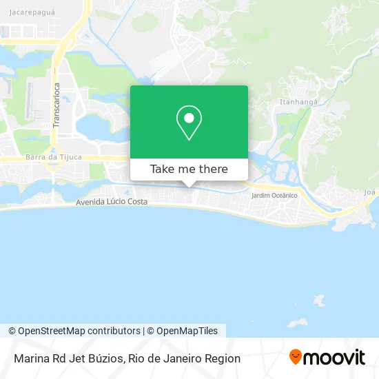 Marina Rd Jet Búzios map