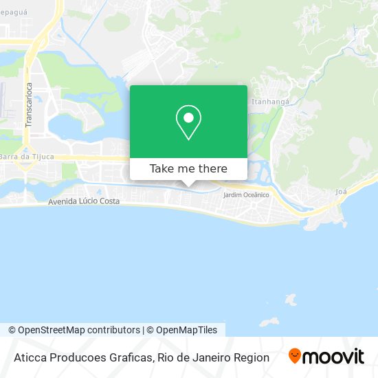 Mapa Aticca Producoes Graficas