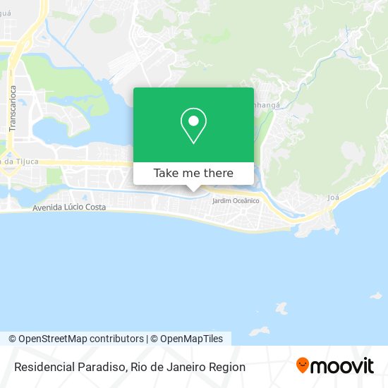 Residencial Paradiso map