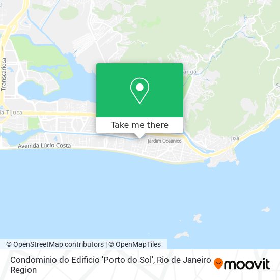Mapa Condominio do Edificio 'Porto do Sol'