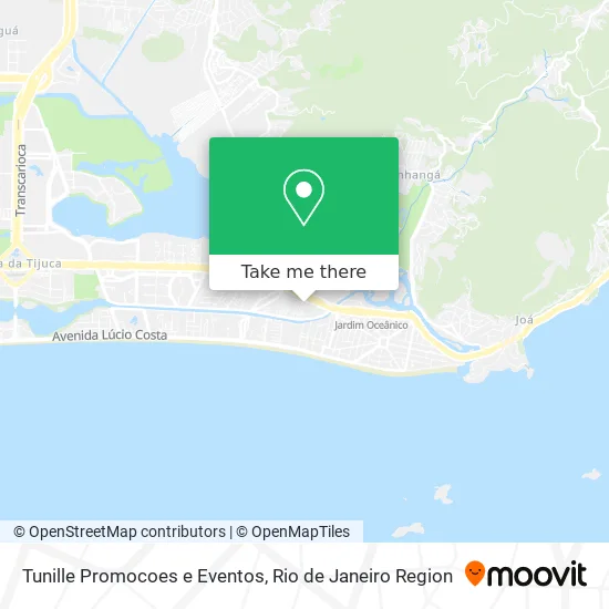Tunille Promocoes e Eventos map