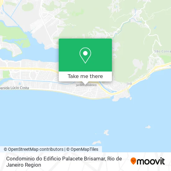 Condominio do Edificio Palacete Brisamar map