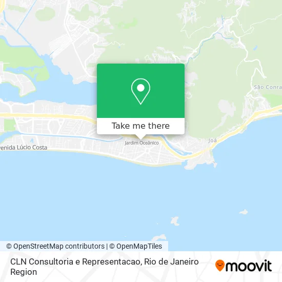 CLN Consultoria e Representacao map