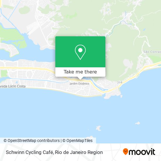 Schwinn Cycling Café map