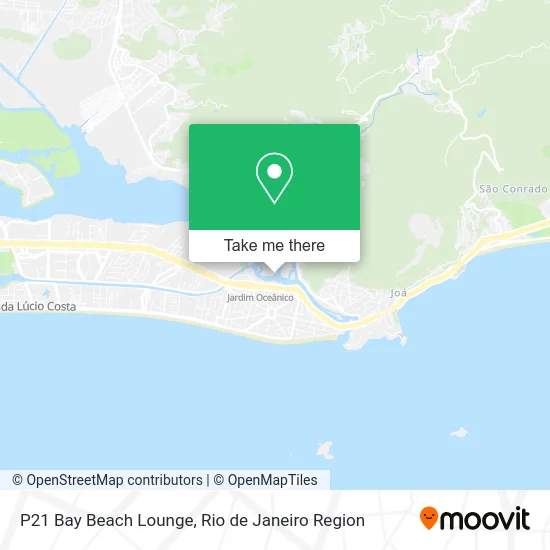 P21 Bay Beach Lounge map