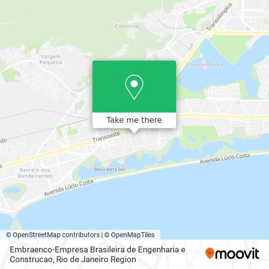 Embraenco-Empresa Brasileira de Engenharia e Construcao map