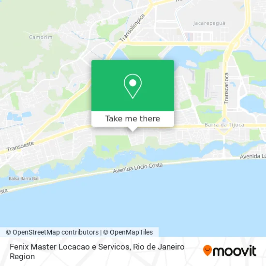 Fenix Master Locacao e Servicos map
