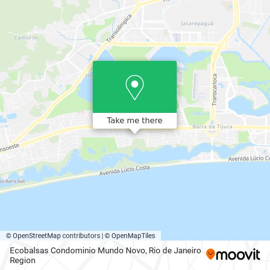 Ecobalsas Condominio Mundo Novo map