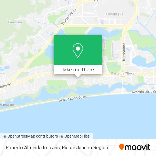 Roberto Almeida Imóveis map