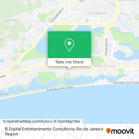 B Digital Entretenimento Consultoria map