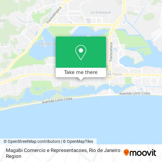 Magabi Comercio e Representacoes map