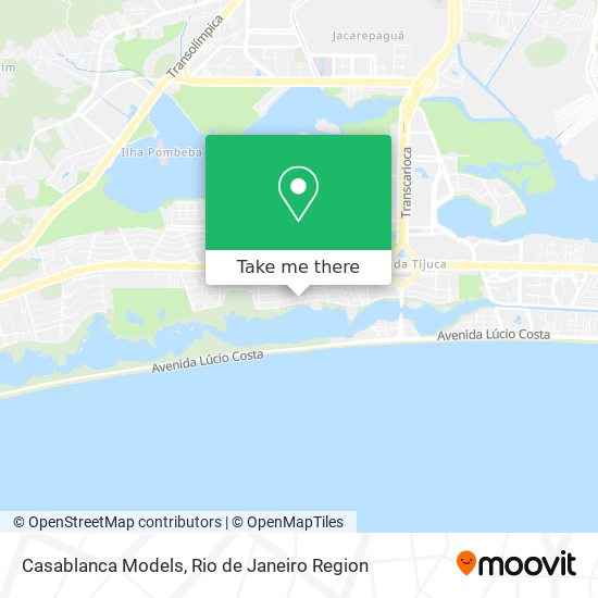 Casablanca Models map