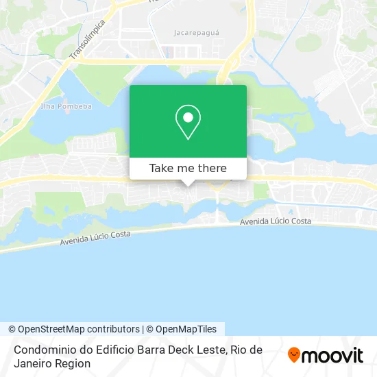Condominio do Edificio Barra Deck Leste map