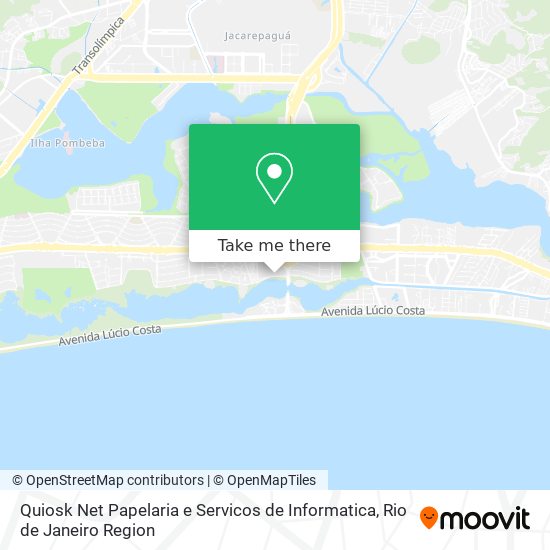 Quiosk Net Papelaria e Servicos de Informatica map