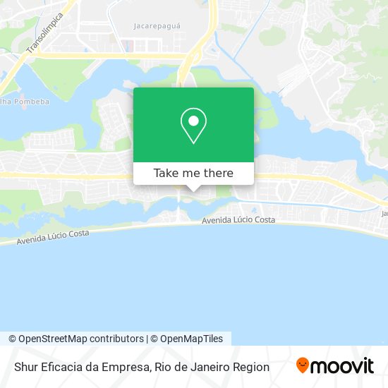 Shur Eficacia da Empresa map