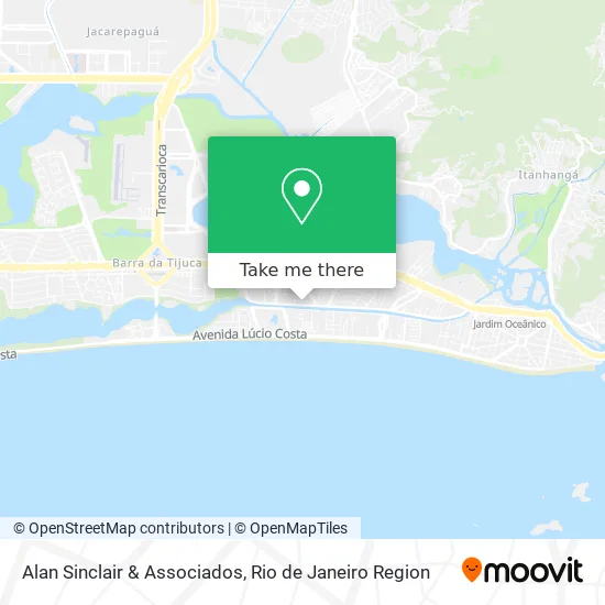 Alan Sinclair & Associados map