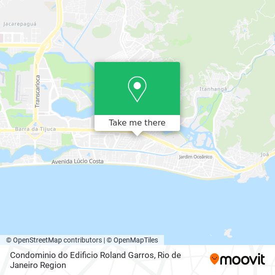 Condominio do Edificio Roland Garros map