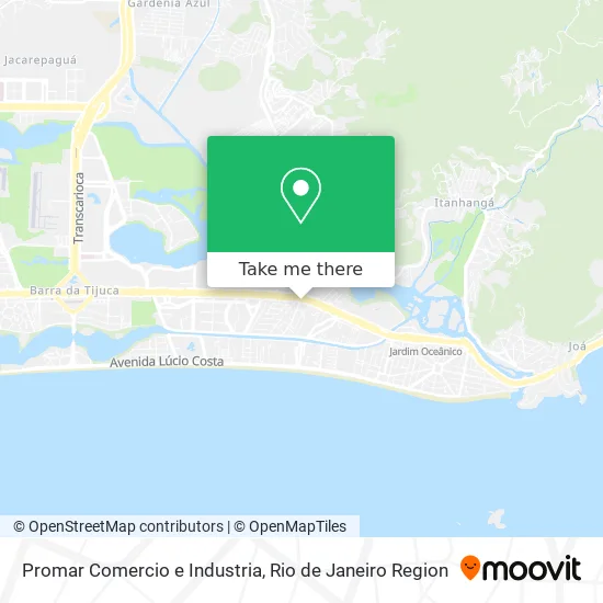 Promar Comercio e Industria map