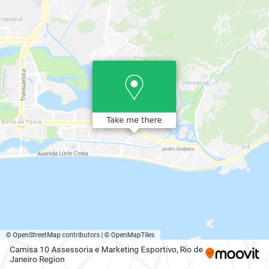 Mapa Camisa 10 Assessoria e Marketing Esportivo