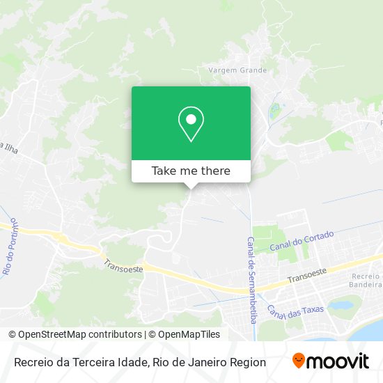 Recreio da Terceira Idade map