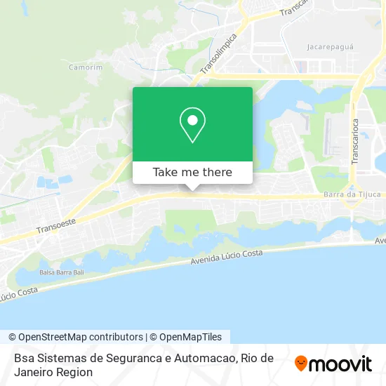 Bsa Sistemas de Seguranca e Automacao map