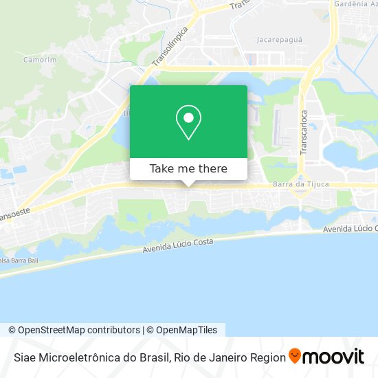 Siae Microeletrônica do Brasil map
