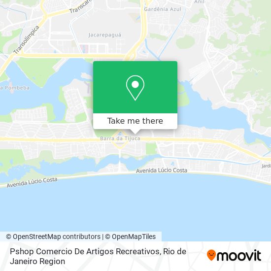 Pshop Comercio De Artigos Recreativos map
