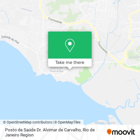 Posto de Saúde Dr. Alvimar de Carvalho map