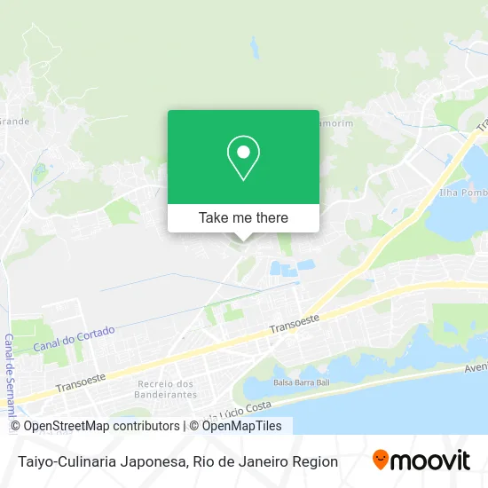 Taiyo-Culinaria Japonesa map