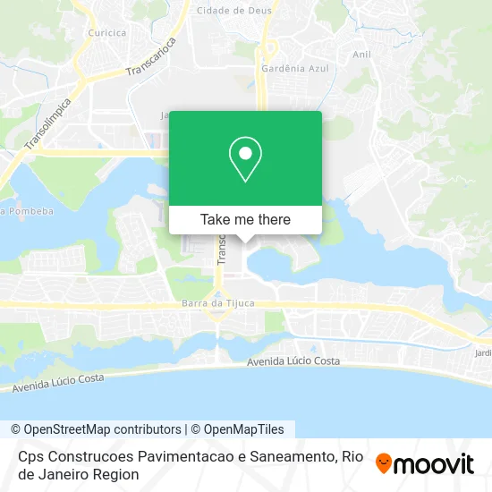 Cps Construcoes Pavimentacao e Saneamento map