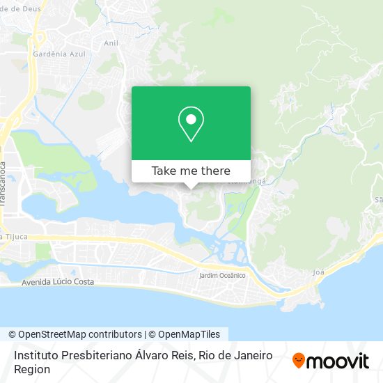 Instituto Presbiteriano Álvaro Reis map