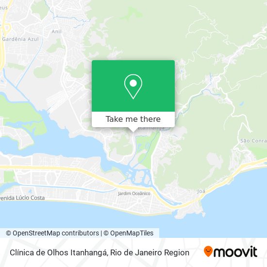 Clínica de Olhos Itanhangá map
