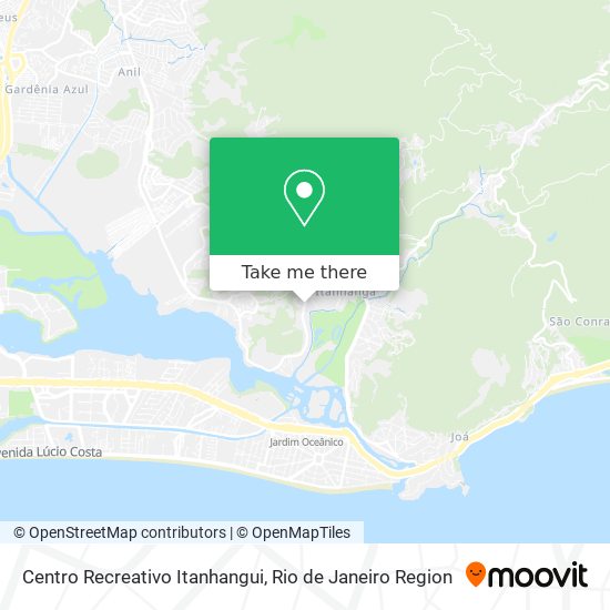 Centro Recreativo Itanhangui map