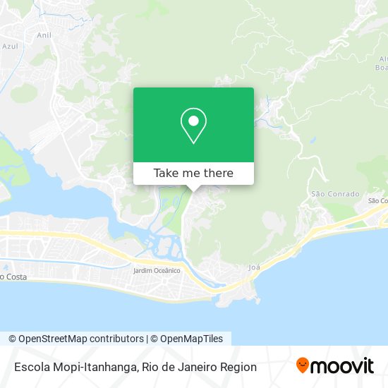 Mapa Escola Mopi-Itanhanga