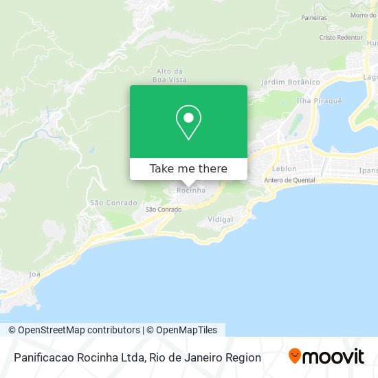 Mapa Panificacao Rocinha Ltda