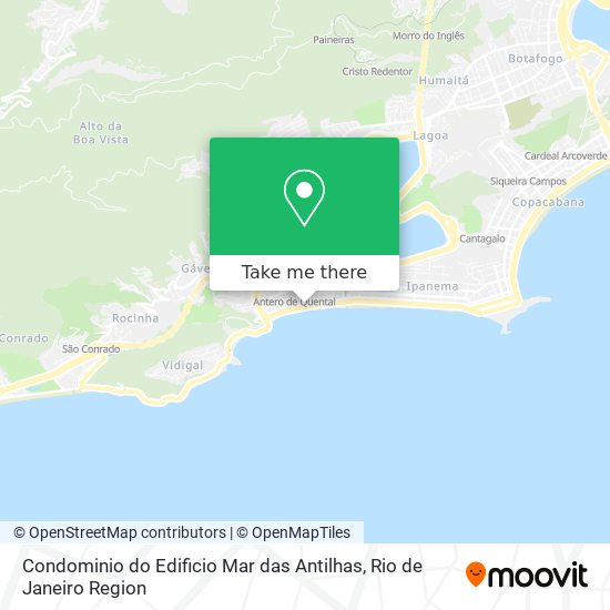 Condominio do Edificio Mar das Antilhas map