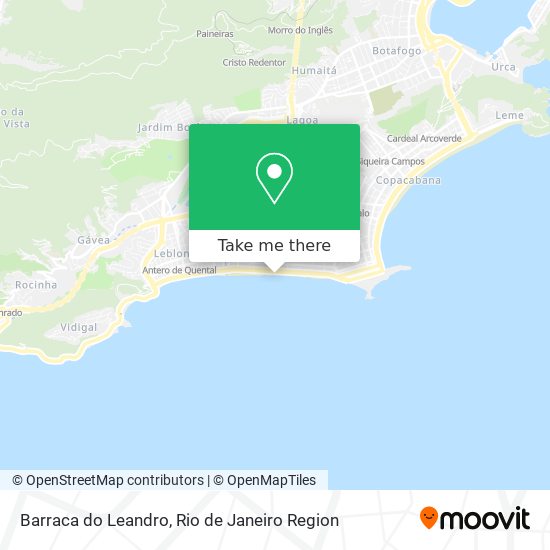 Barraca do Leandro map