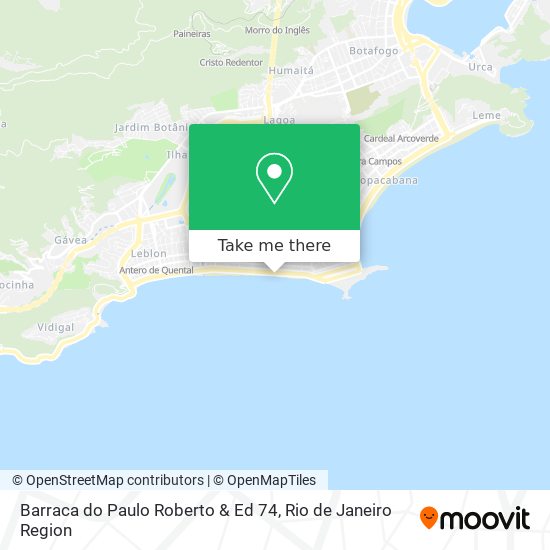 Barraca do Paulo Roberto & Ed 74 map