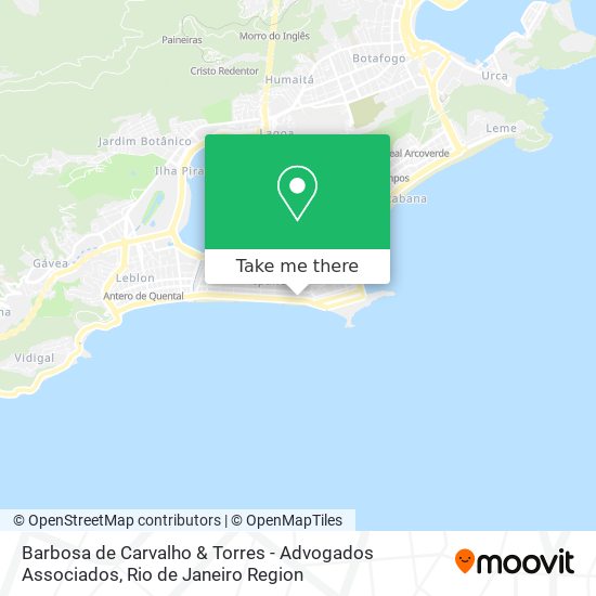 Barbosa de Carvalho & Torres - Advogados Associados map